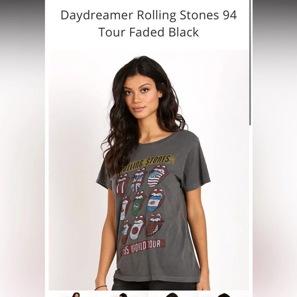 Daydreamer size medium Rolling Stones grey t shirt - Picture 9 of 12